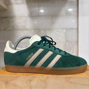 Adidas Gazelle Green Suede #134039490 IF7157 Sneaker Men's Size 7 Preowned